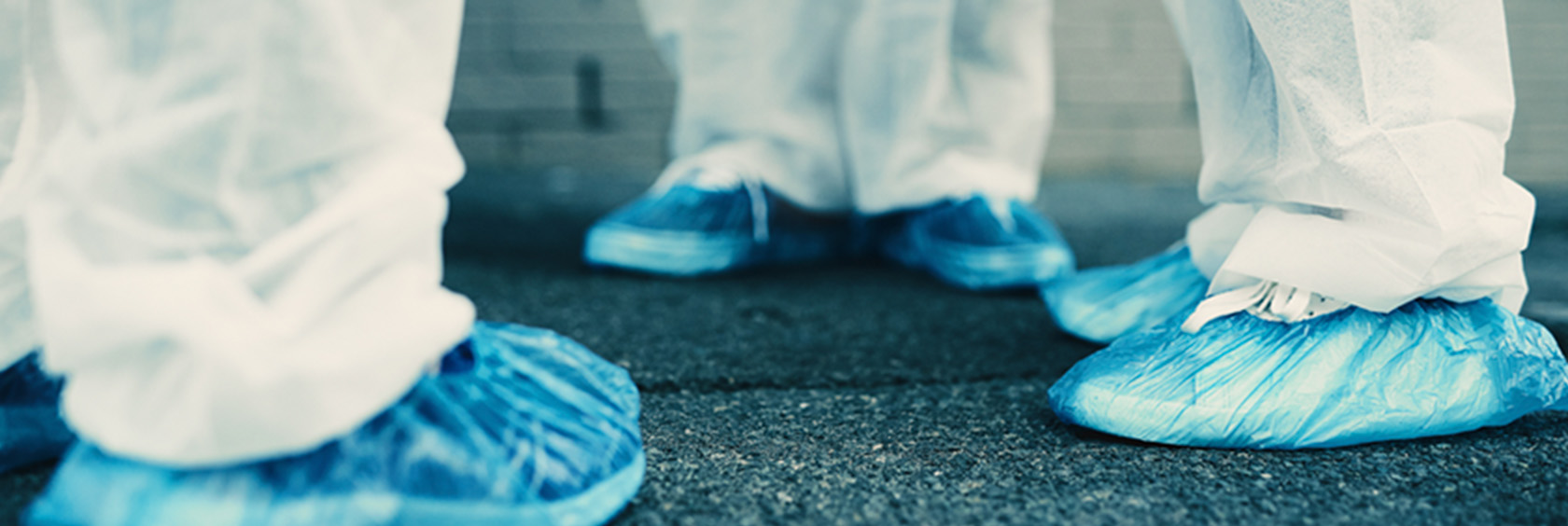 Who cleans crime scenes in the UK?
